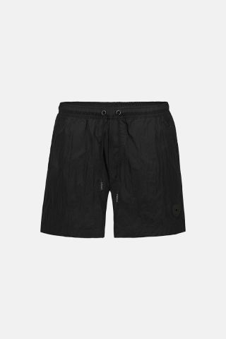 WAXED CRINKLE FABRIC SWIMSHORT