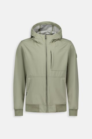 HOODED JAVI SOFTSHELL JACKET