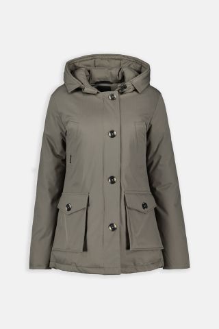 4 POCKET PARKA HERRINGBONE
