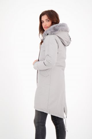 DOUBLE ZIP FISHTAIL PARKA