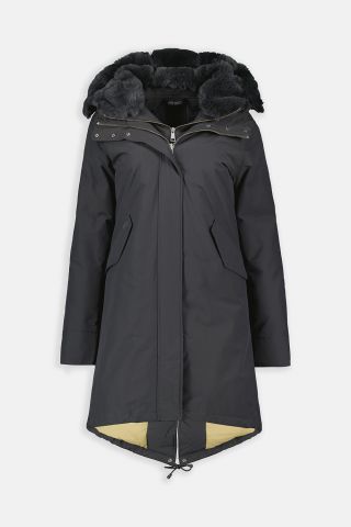 DOUBLE ZIP FISHTAIL PARKA