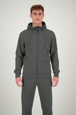 HOODED ZIP VEST