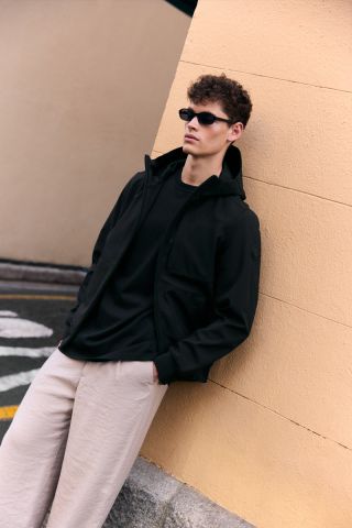 HOODED JAVI SOFTSHELL JACKET
