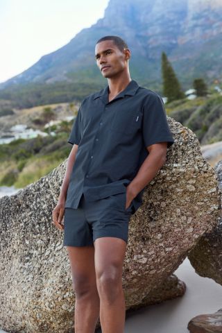 SEERSUCKER POLO SHIRT