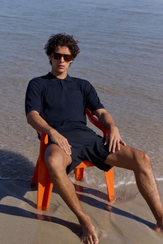 KNITTED POLO SHIRT