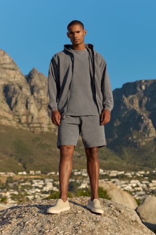 DYED ZIP VEST