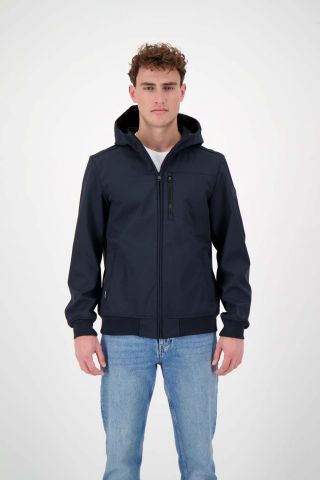 HOODED JACKET SOFTHELL CONTRAST STIT