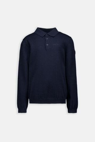KNITWEAR POLO LONG SLEEVE