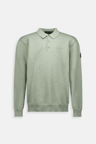 KNITWEAR LONGSLEEVE POLO 