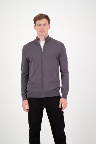 KNITWEAR ZIP VEST