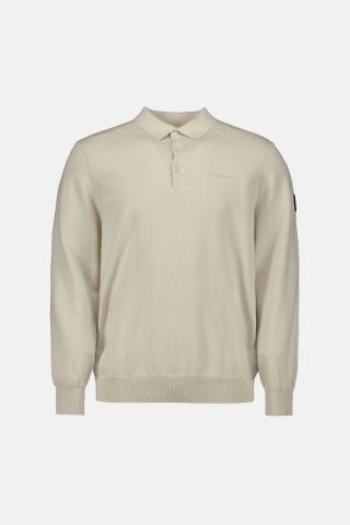 KNITWEAR POLO LONGSLEEVE