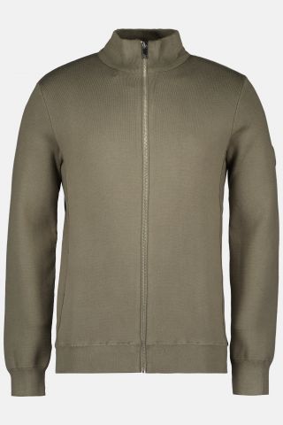 HEAVY KNITTED ZIP VEST