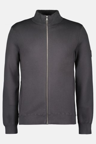 HEAVY KNITTED ZIP VEST