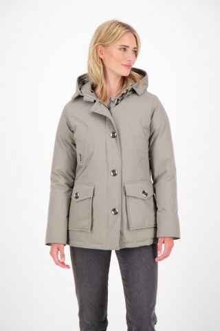 4 POCKET PARKA HERRINGBONE