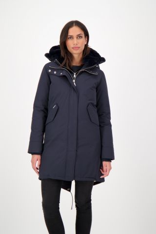 DOUBLE ZIP FISHTAIL PARKA