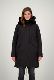 airforce teddy parka long