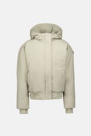 WO/PE FUR JACQUARD BOMBER JACKET