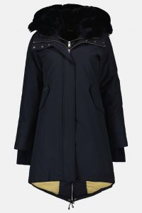 DOUBLE ZIP FISHTAIL PARKA