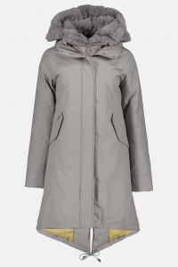 DOUBLE ZIP FISHTAIL PARKA