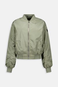 WAXED CRINCKLE JACKET BOMBER