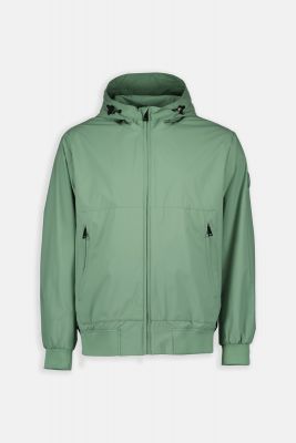 HOODED FOUR-WAY STRETCH JACKET