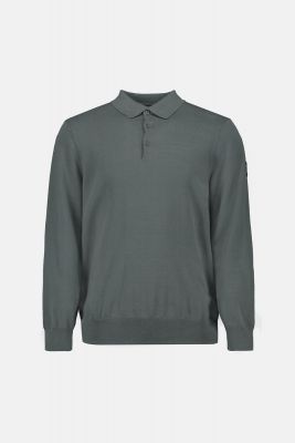 KNITWEAR POLO LONGSLEEVE