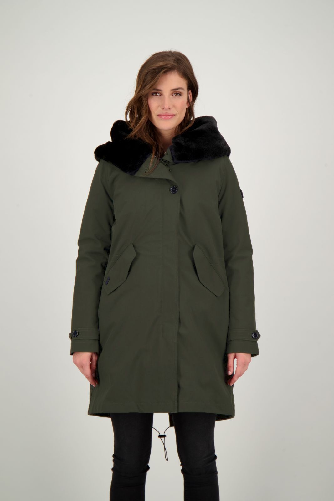 Airforce long teddy parka on sale
