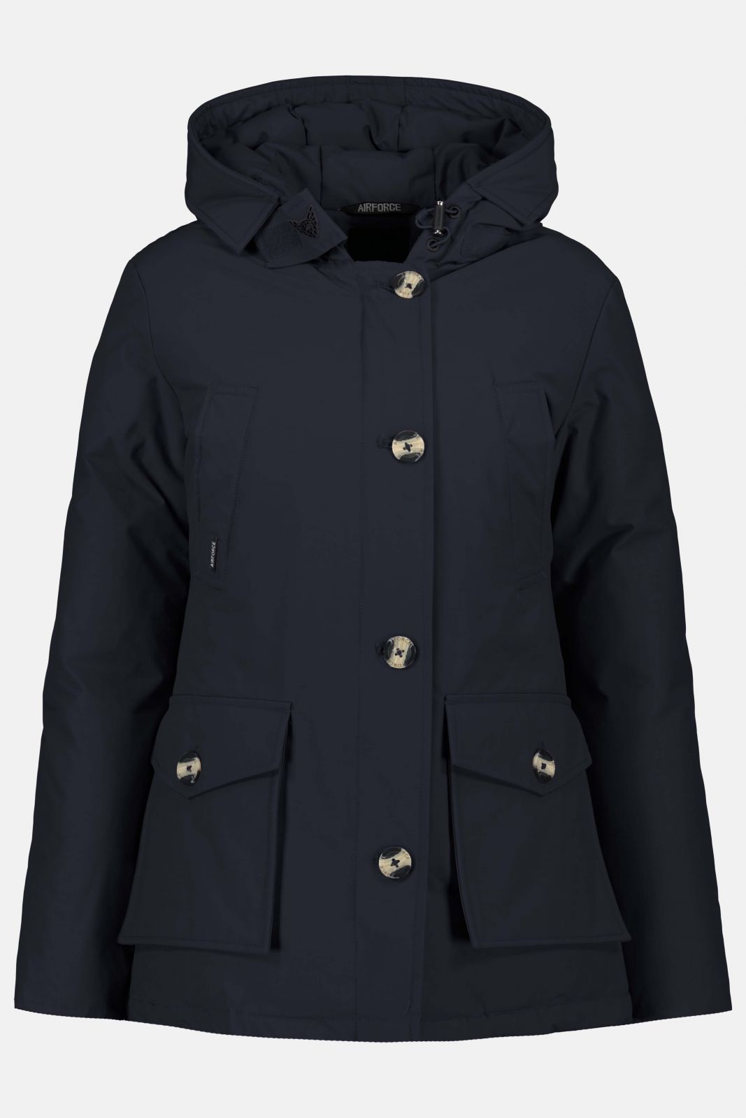 als je kunt Zilver smal 4 POCKET PARKA