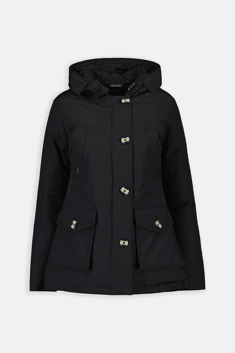 als je kunt Zilver smal 4 POCKET PARKA