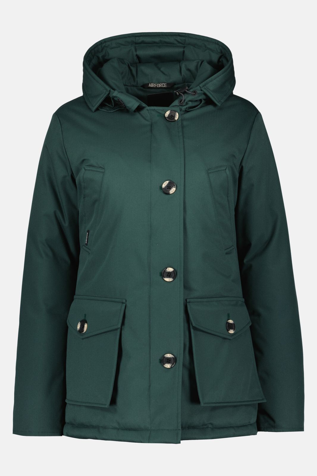 4 pocket shop herringbone classic parka
