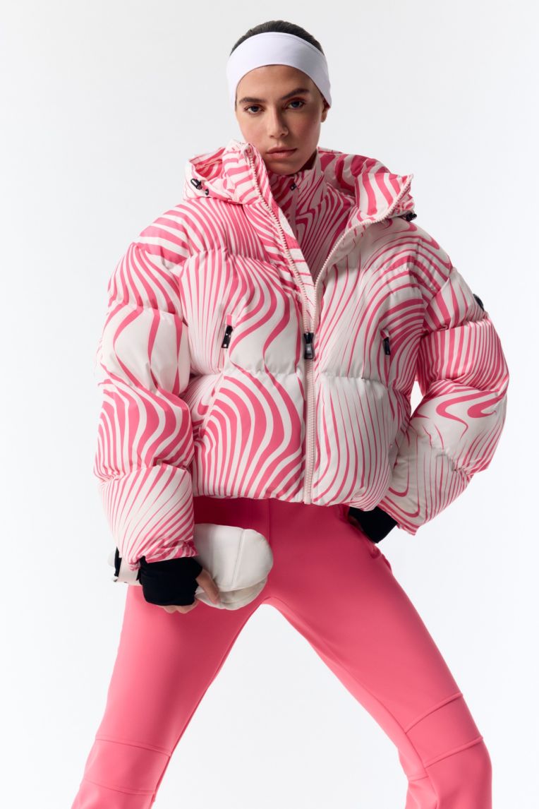 SUN PEAKS MOIRÉ PRINT