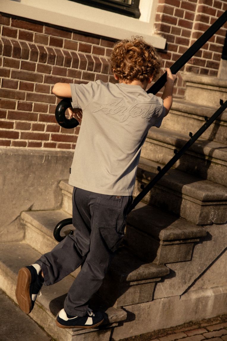 FABRIC WORDING T-SHIRT