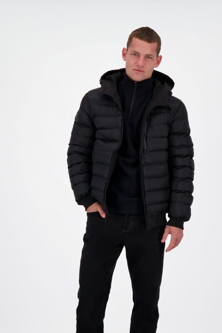 HOODED REVERSIBLE JACKET