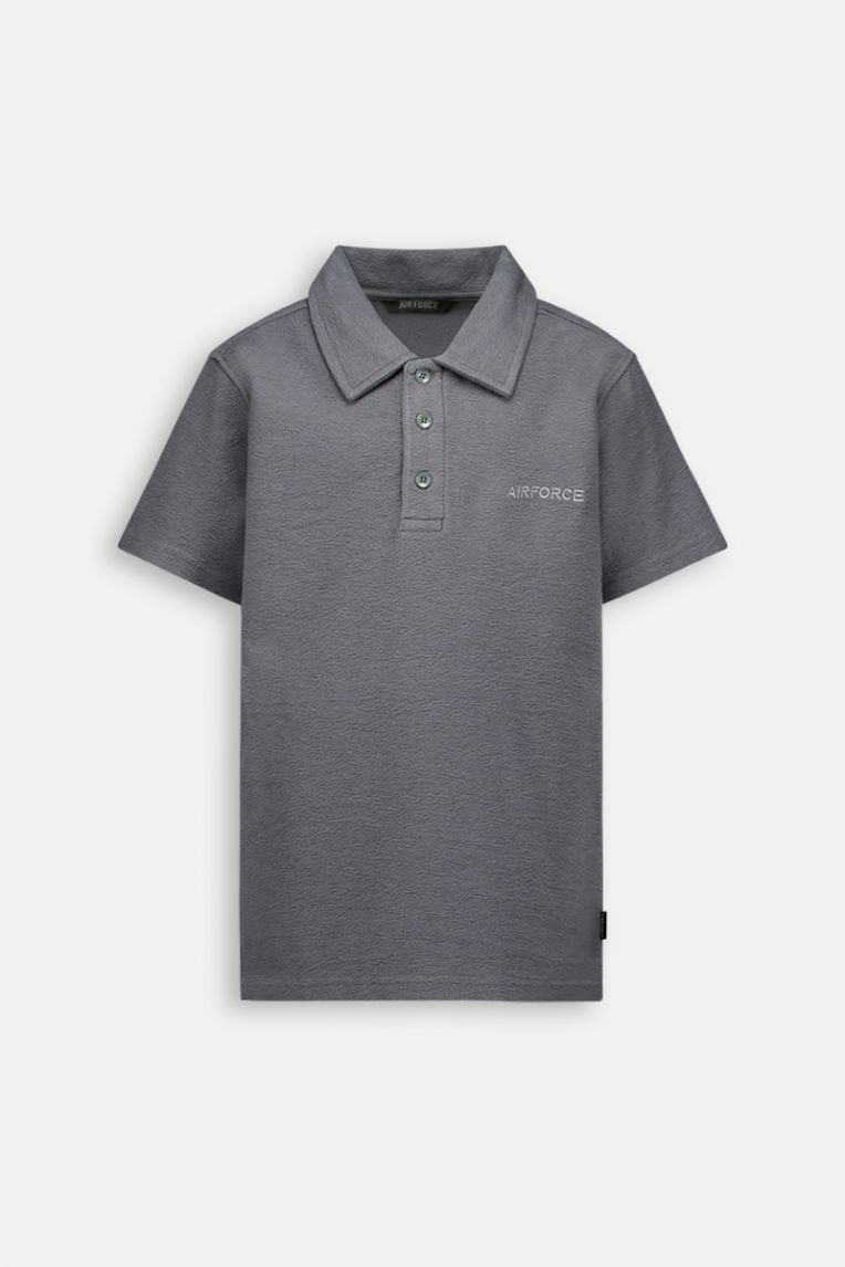 WOVEN POLO SHIRT
