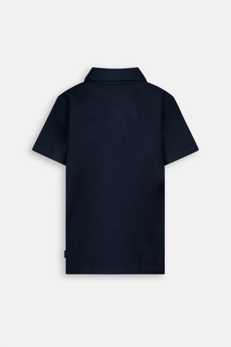 WOVEN POLO SHIRT