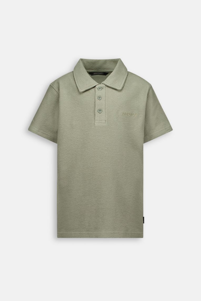 WOVEN POLO SHIRT