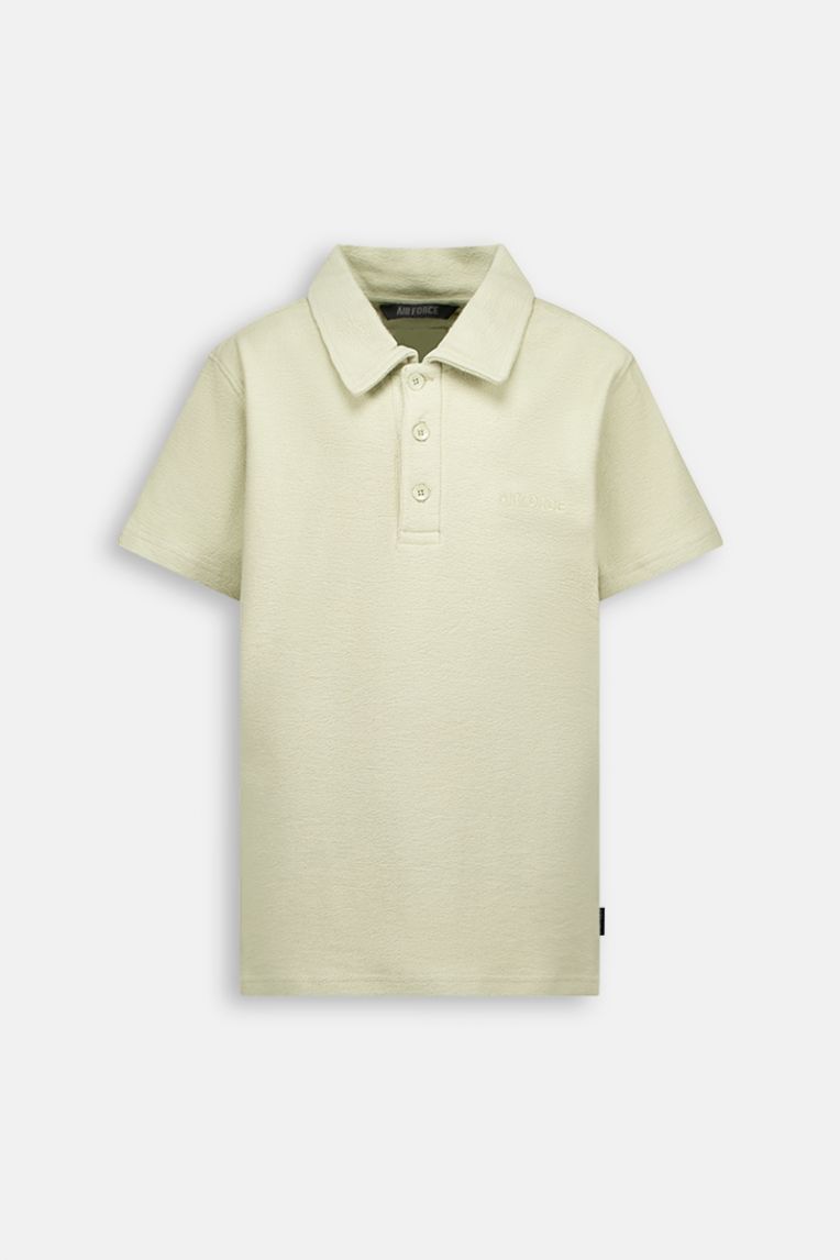 WOVEN POLO SHIRT