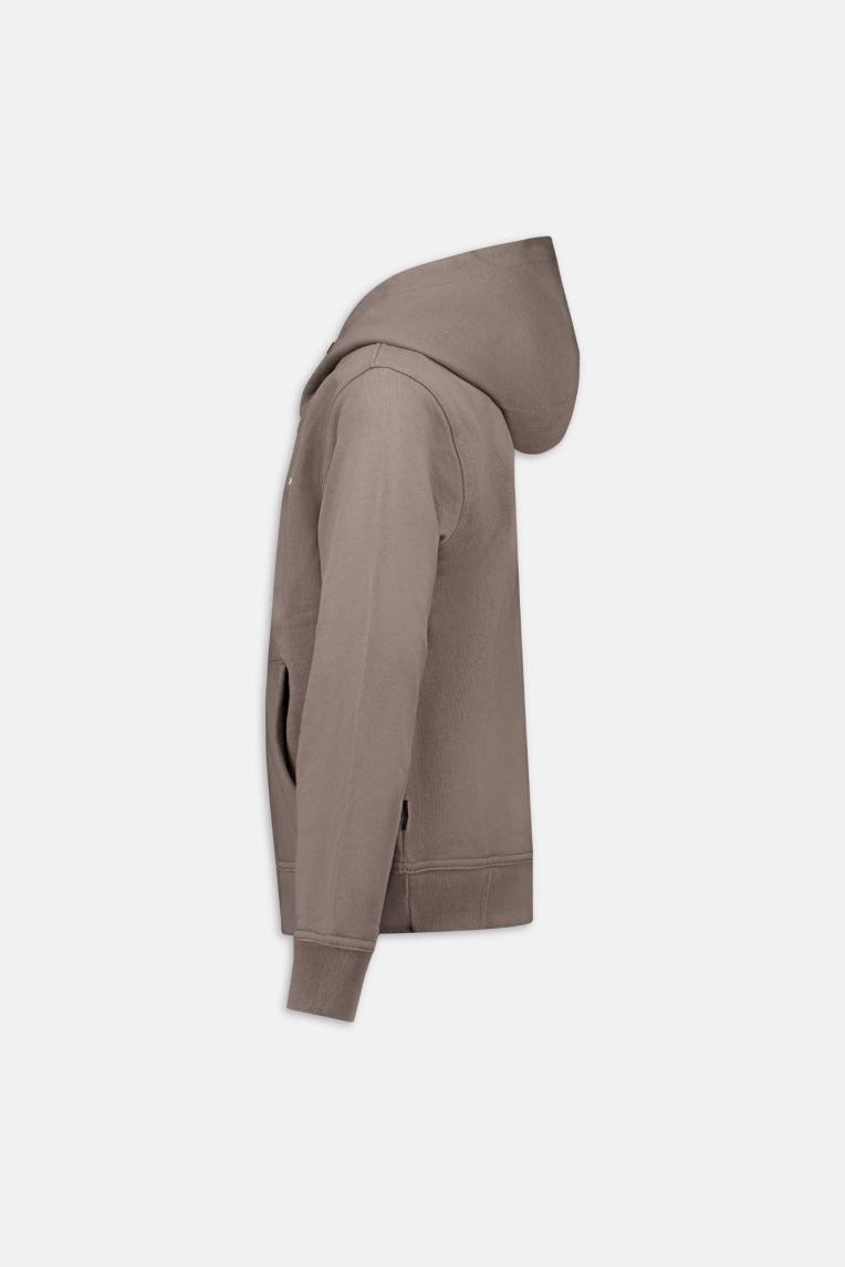 BASIC HOODED ZIP VEST