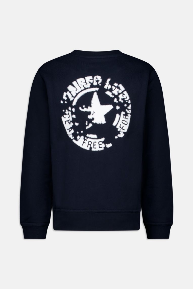 FADED ROUND SWEATER