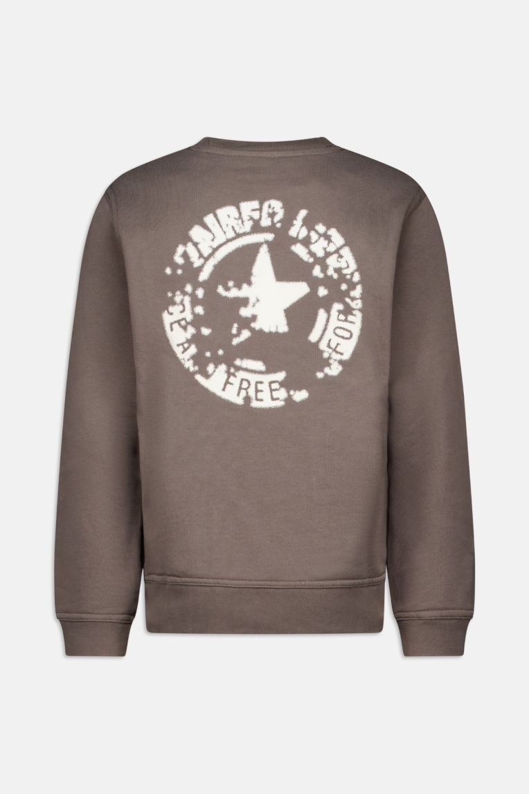 FADED ROUND SWEATER