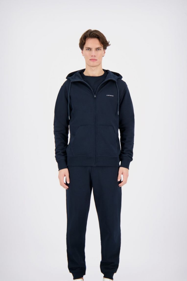 BASIC HOODED ZIP VEST
