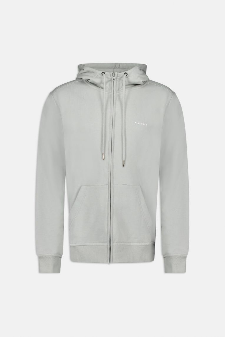 BASIC HOODED ZIP VEST