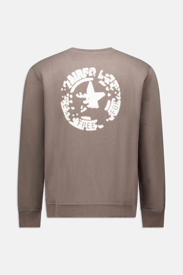 FADED ROUND SWEATER