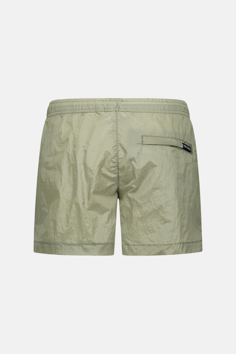 WAXED CRINCLE SWIMSHORT