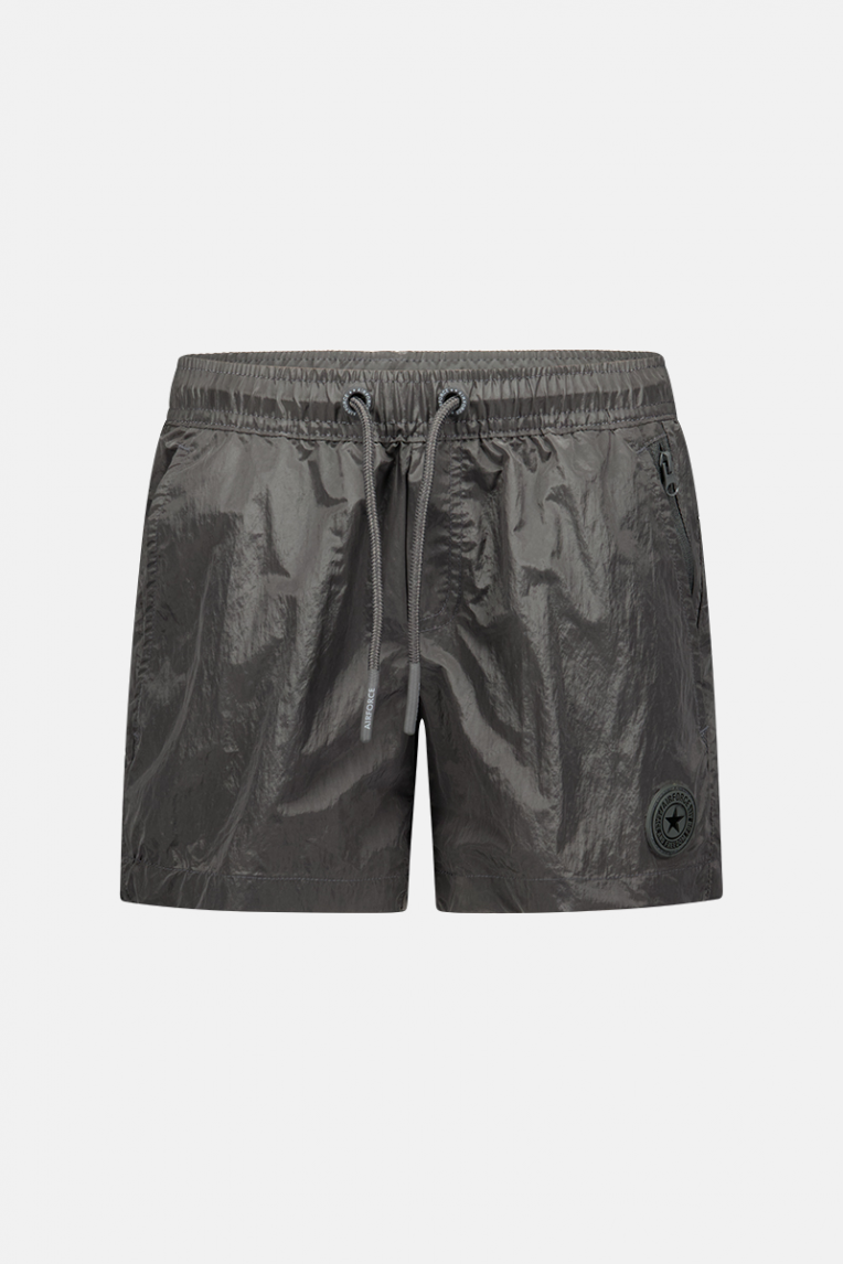WAXED CRINCLE SWIMSHORT