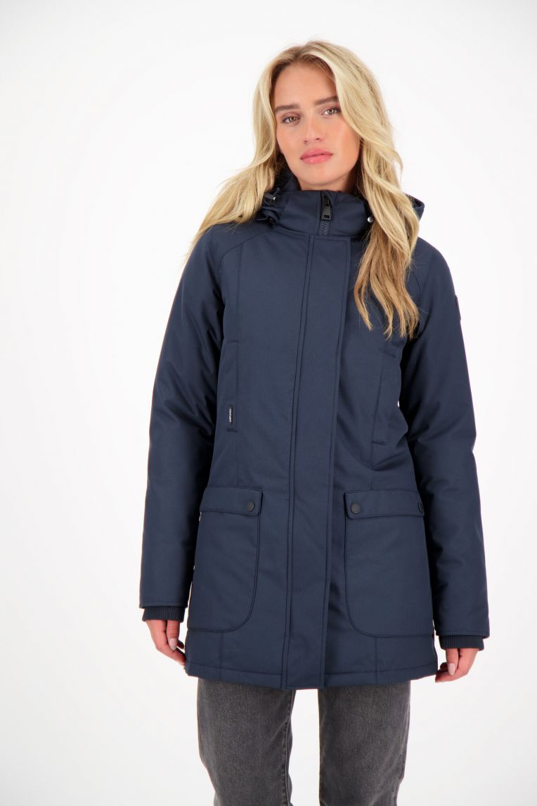 SLIMFIT PARKA HERRINGBONE