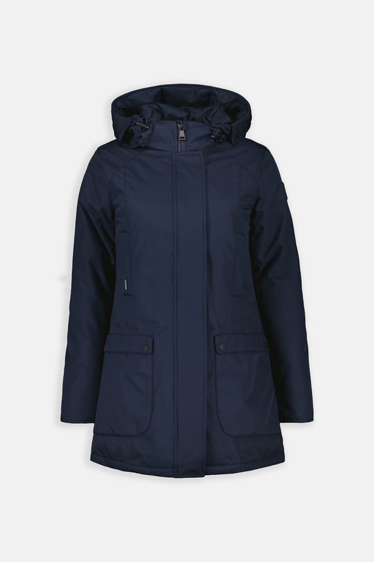 SLIMFIT PARKA HERRINGBONE