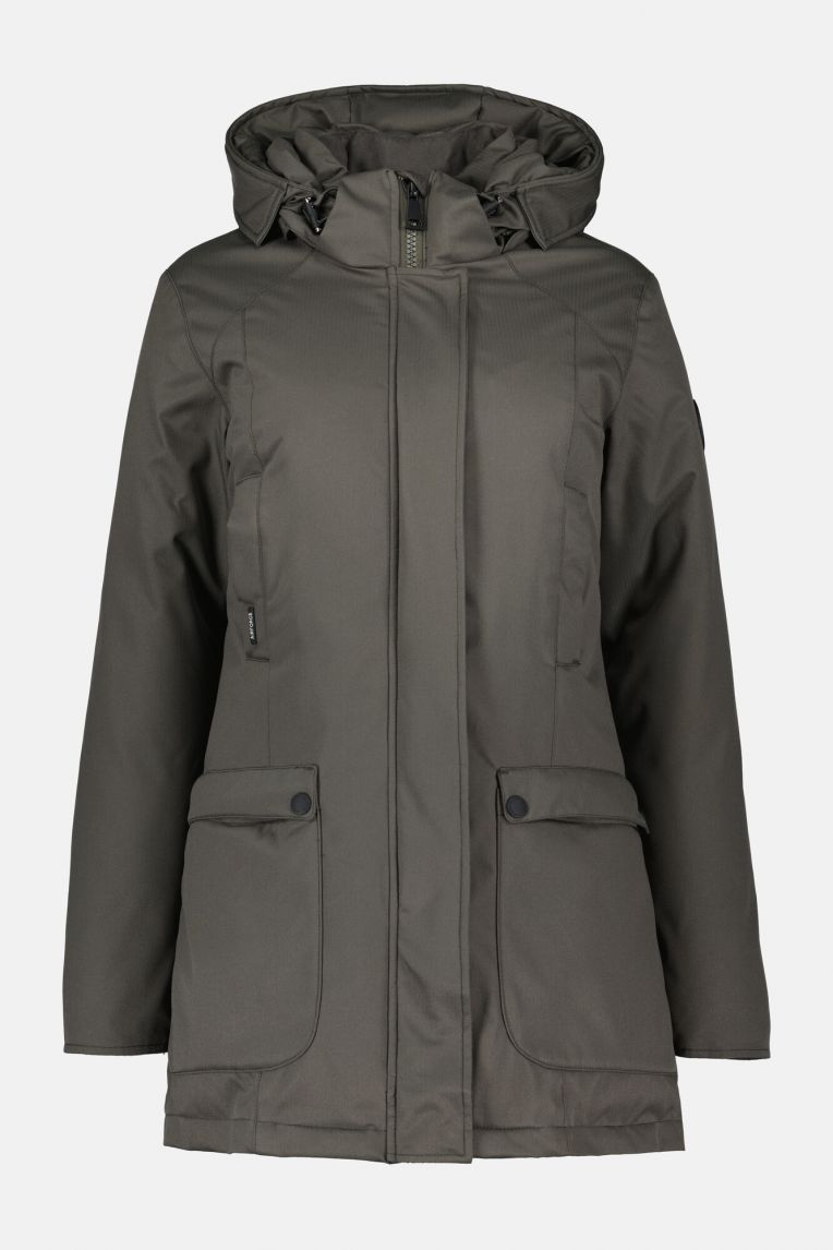SLIMFIT PARKA HERRINGBONE