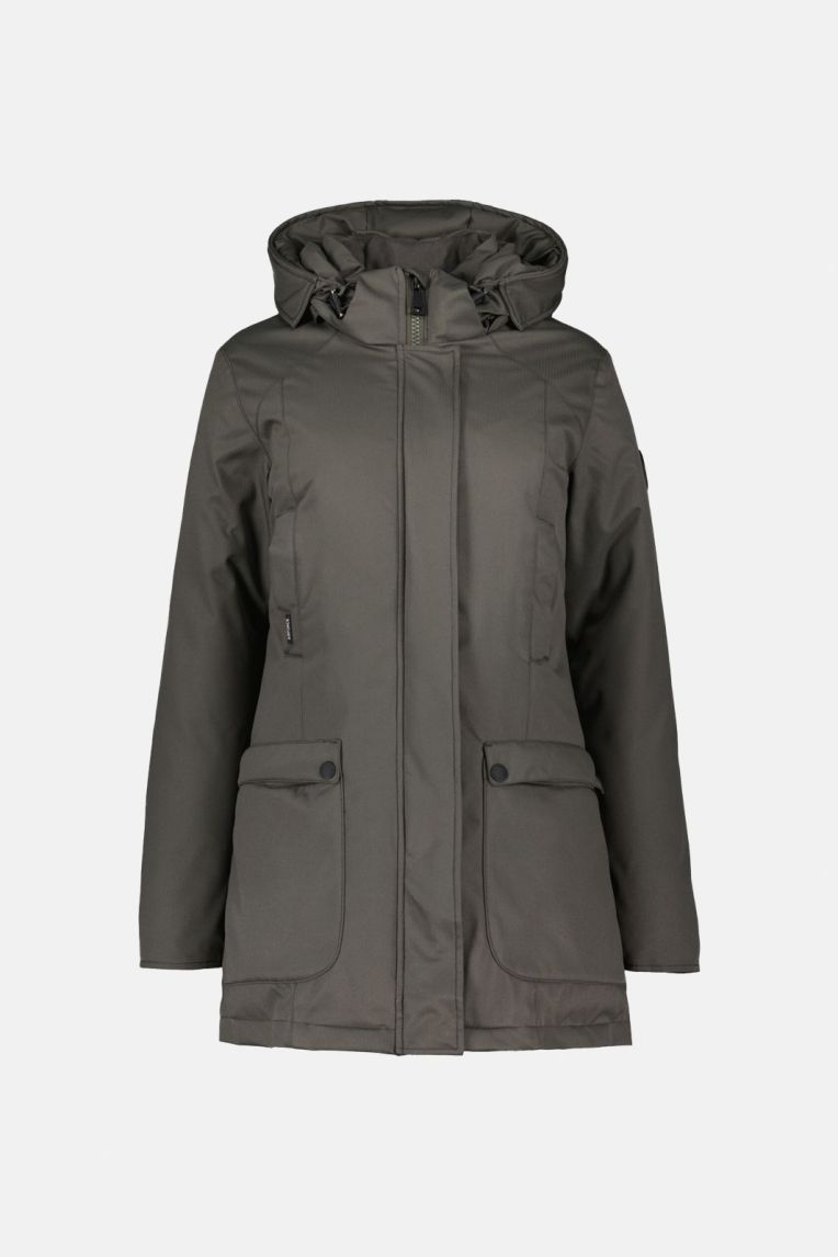 SLIMFIT PARKA HERRINGBONE