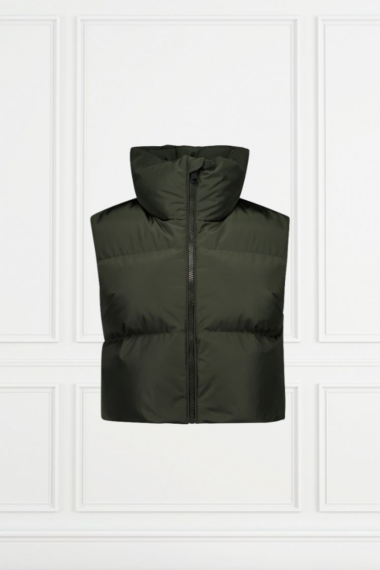 CROPPED BODYWARMER
